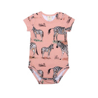 Short-sleeved body made of cotton (organic)
