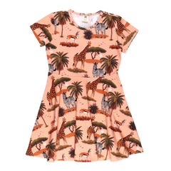 The African Savanna - Skater Dress