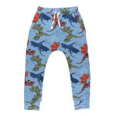 Colorful Dragons - Baggy Pants