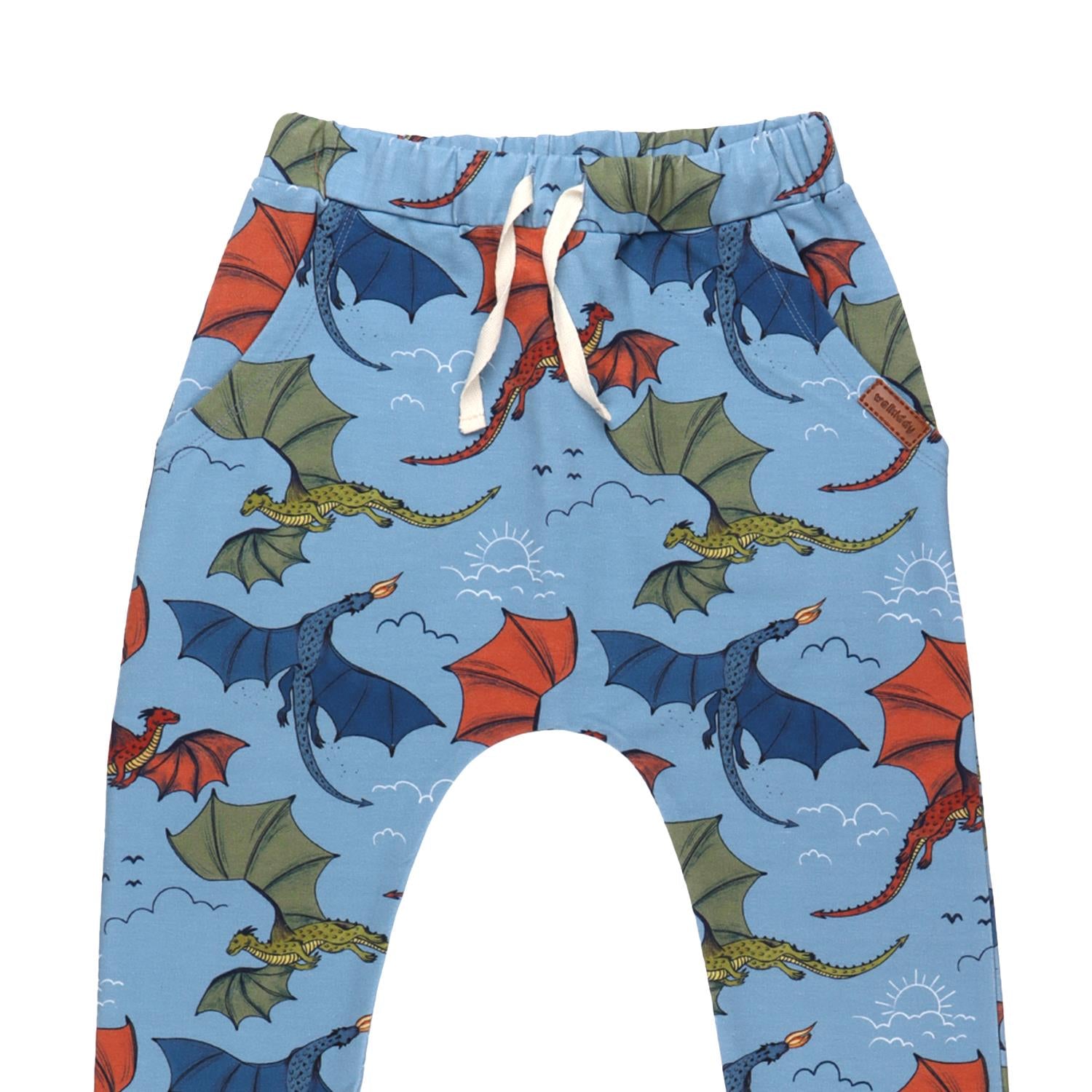 Colorful Dragons - Baggy Pants