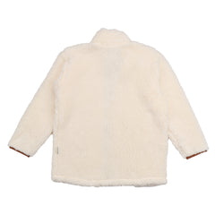 Cream Fleece-Fleece Jacket