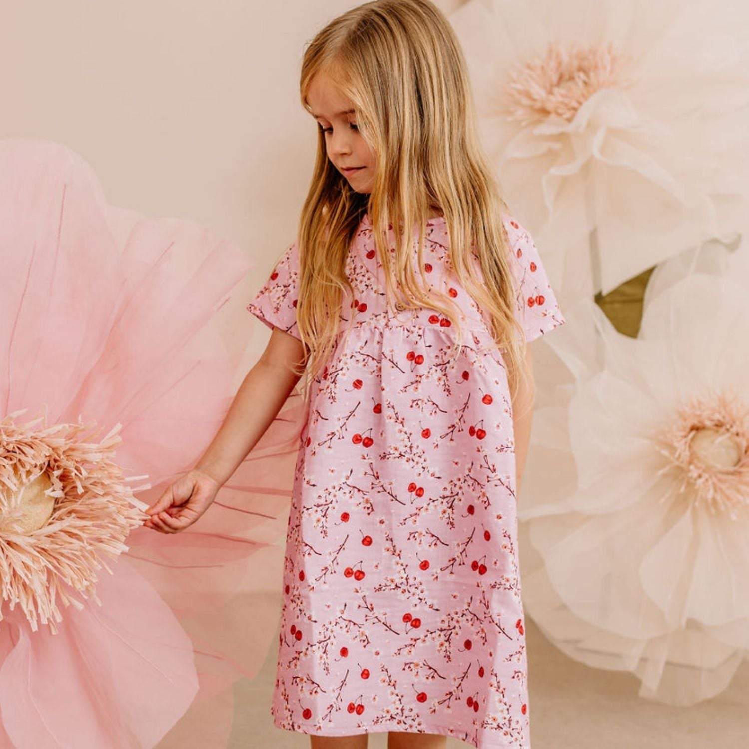 Cherries and Blossoms Dress