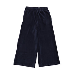 Cord Navy - Wide Leg Pants