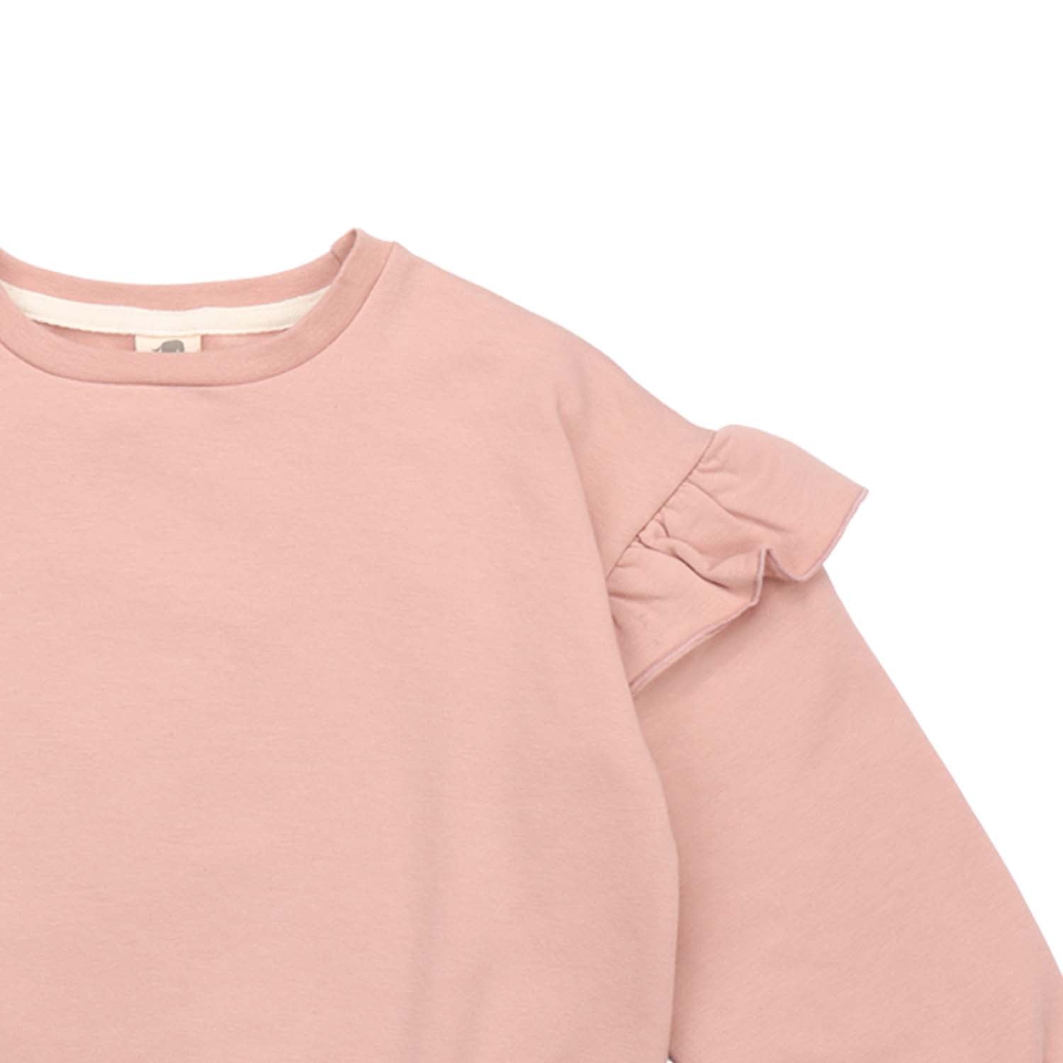 Cat Pink - Ruffle Sweatshirt