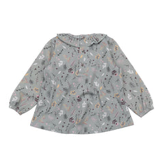 Tiny Flowers - Ruffle Blouse