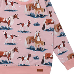 Kleine en grote paarden - Sweatshirt