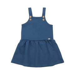 Navy - Pinafore Dress