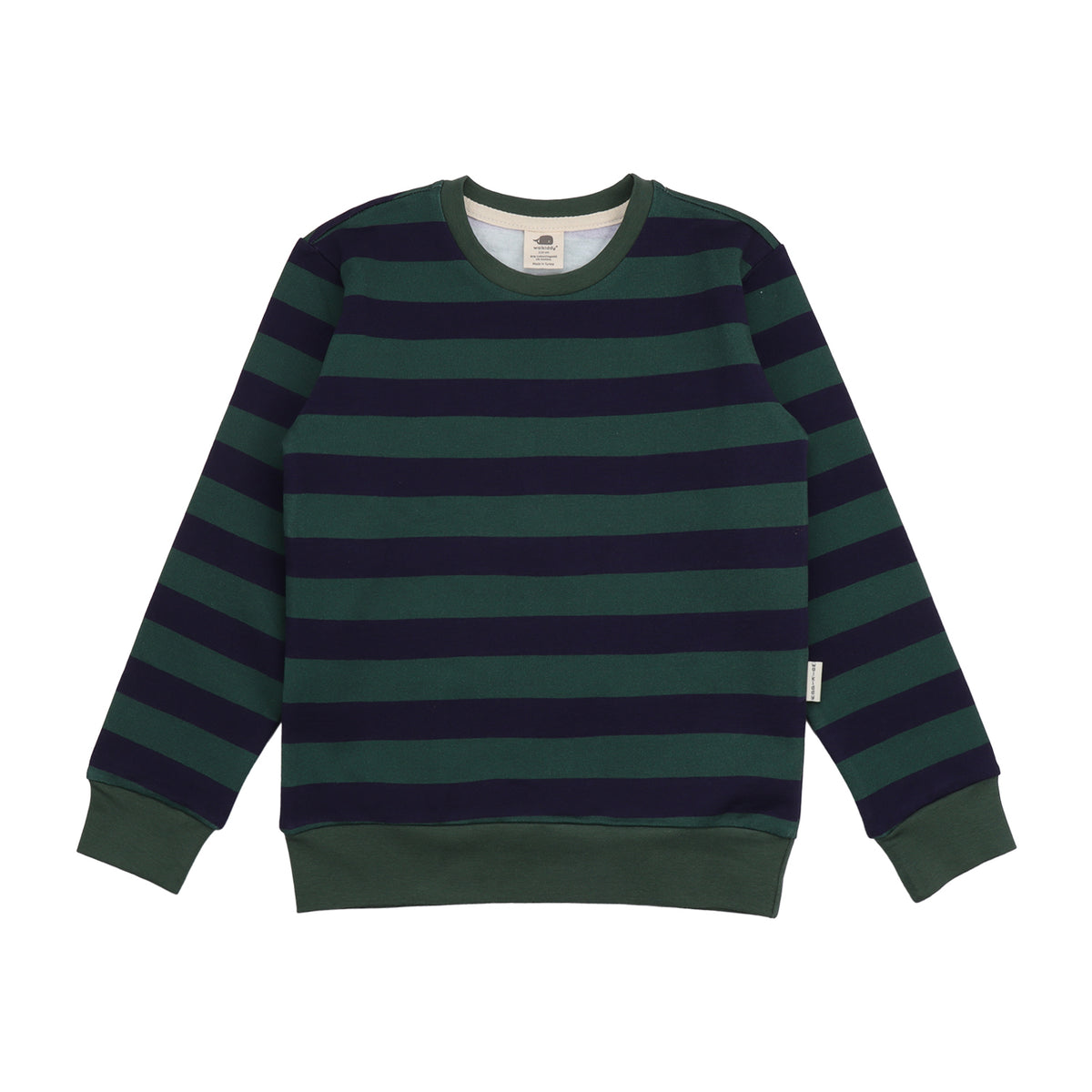 Green Lines-Sweatshirt