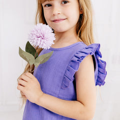 Royal Lavender-Blouse Top