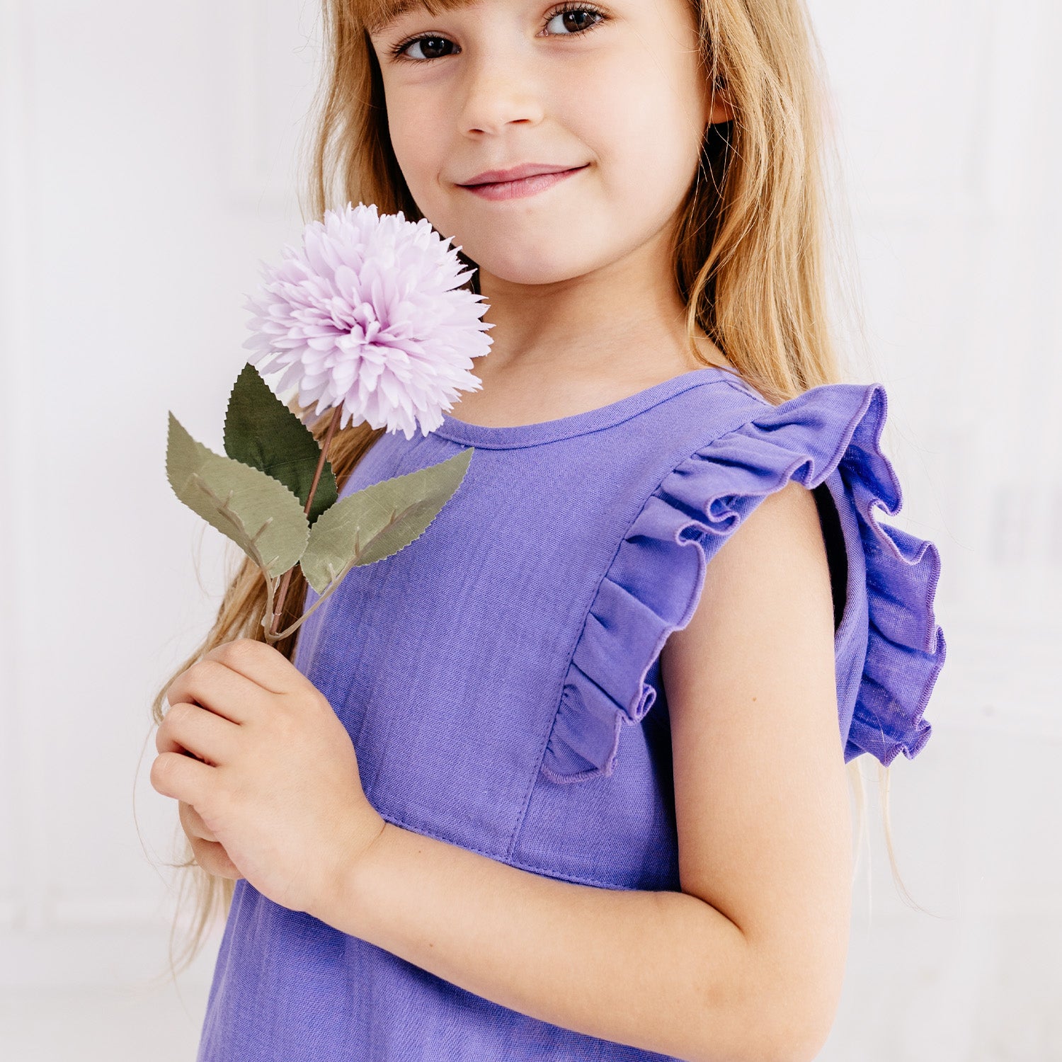 Royal Lavender-Blouse Top