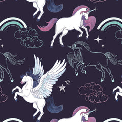 Unicorni e Pegasi - Abito a pieghe