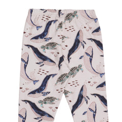 Baleines et tortues de mer - Leggings