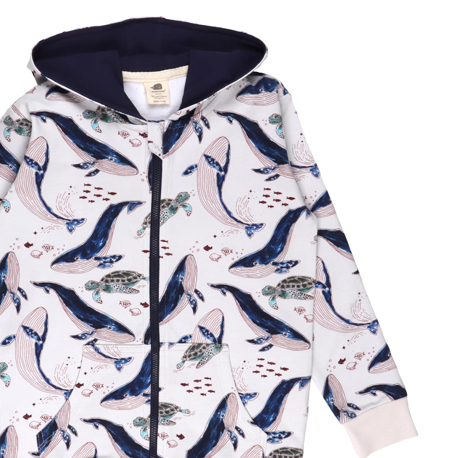 Whales & Sea Turtles - Sweat Jacket