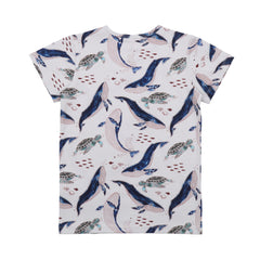 Whales & Sea Turtles - T-Shirt