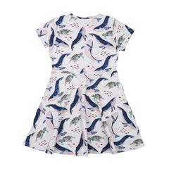 Whales & Sea Turtles - Skater Dress